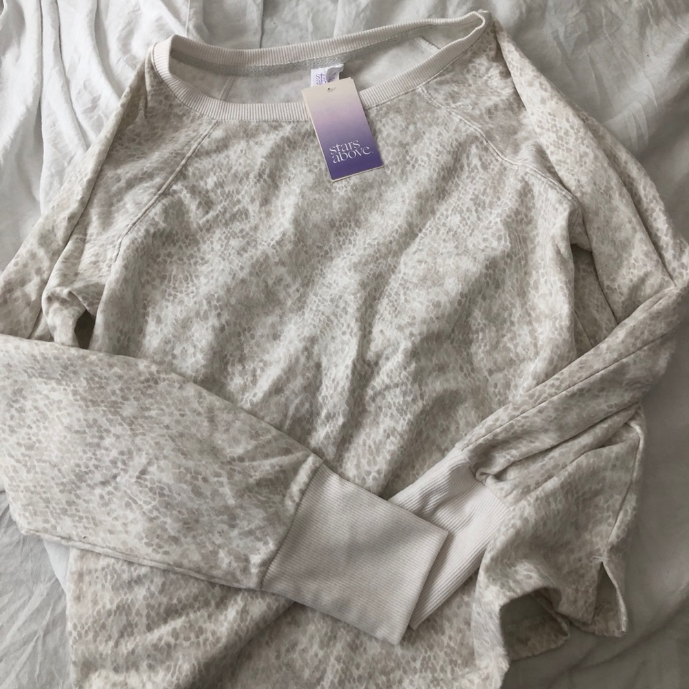 Fleece sweater